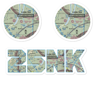 Loucks Airport (25NK) VFR Sectional Sticker Pack