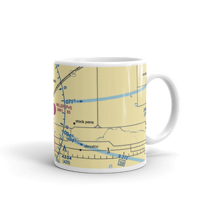 Miller Airfield (25TS) VFR Sectional  Mug