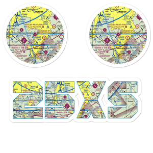 O'Brien Airpark (25XS) VFR Sectional Sticker Pack