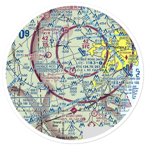 Richardson Field (26AL) VFR Sectional Sticker (30 mile)