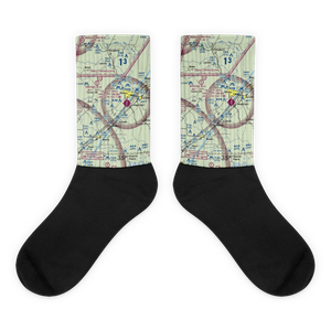 Fly N K Airport (26AR) VFR Sectional Socks