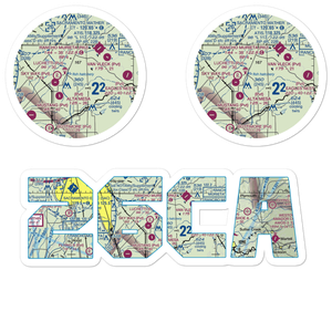 Boeckmann Ranch Airport (26CA) VFR Sectional Sticker Pack