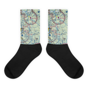 Hennessy Airport (26FD) VFR Sectional Socks