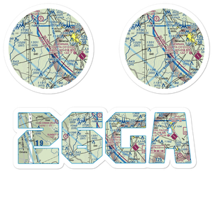 Murphree Airport (26GA) VFR Sectional Sticker Pack