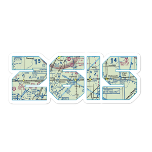 Ficklin-Airtech Airport (26IS) VFR Sectional Sticker