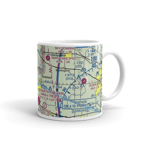 Anderson Airport (26LL) VFR Sectional  Mug