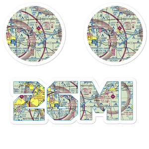 Van Strien Airport (26MI) VFR Sectional Sticker Pack