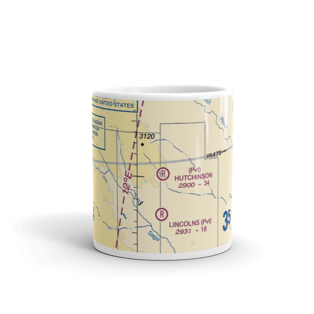Hutchinson Airport (26MT) VFR Sectional  Mug 