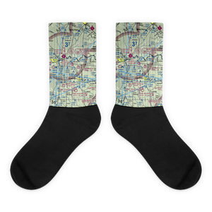 Boonville Airport (26NC) VFR Sectional Socks