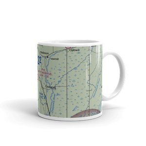 Kitty-Wompus Airport (26WI) VFR Sectional  Mug