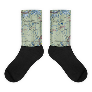Kitty-Wompus Airport (26WI) VFR Sectional Socks