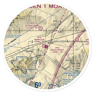 Eagle Roost Airpark (27AZ) VFR Sectional Sticker (30 mile)