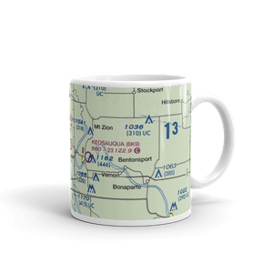 Oldfield Aero (27IA) VFR Sectional  Mug