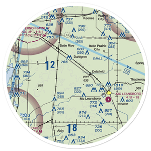Gelfius International Airport (27IS) VFR Sectional Sticker (30 mile)