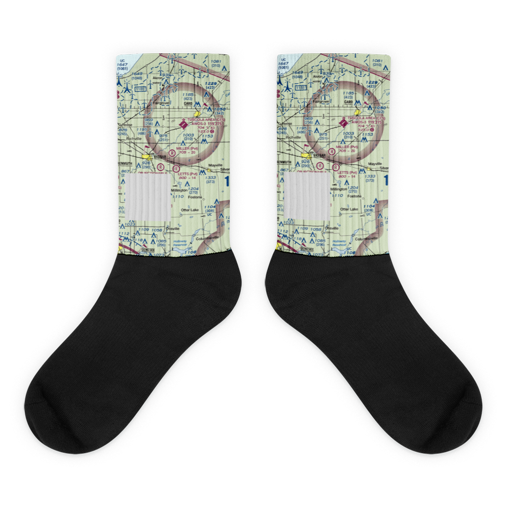 Miller Field (27MI) VFR Sectional Socks 