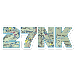 Mohawk Air Park (27NK) VFR Sectional Sticker