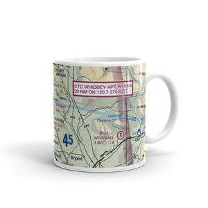 J C's Airport (27WA) VFR Sectional  Mug