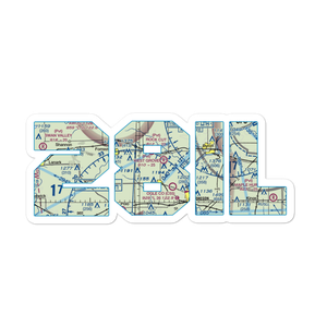 West Grove Airport (28IL) VFR Sectional Sticker