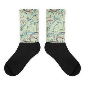 O K Flying Club Inc Airport (28IS) VFR Sectional Socks