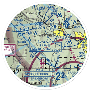 Cannizzaro Field (28MA) VFR Sectional Sticker (20 mile)