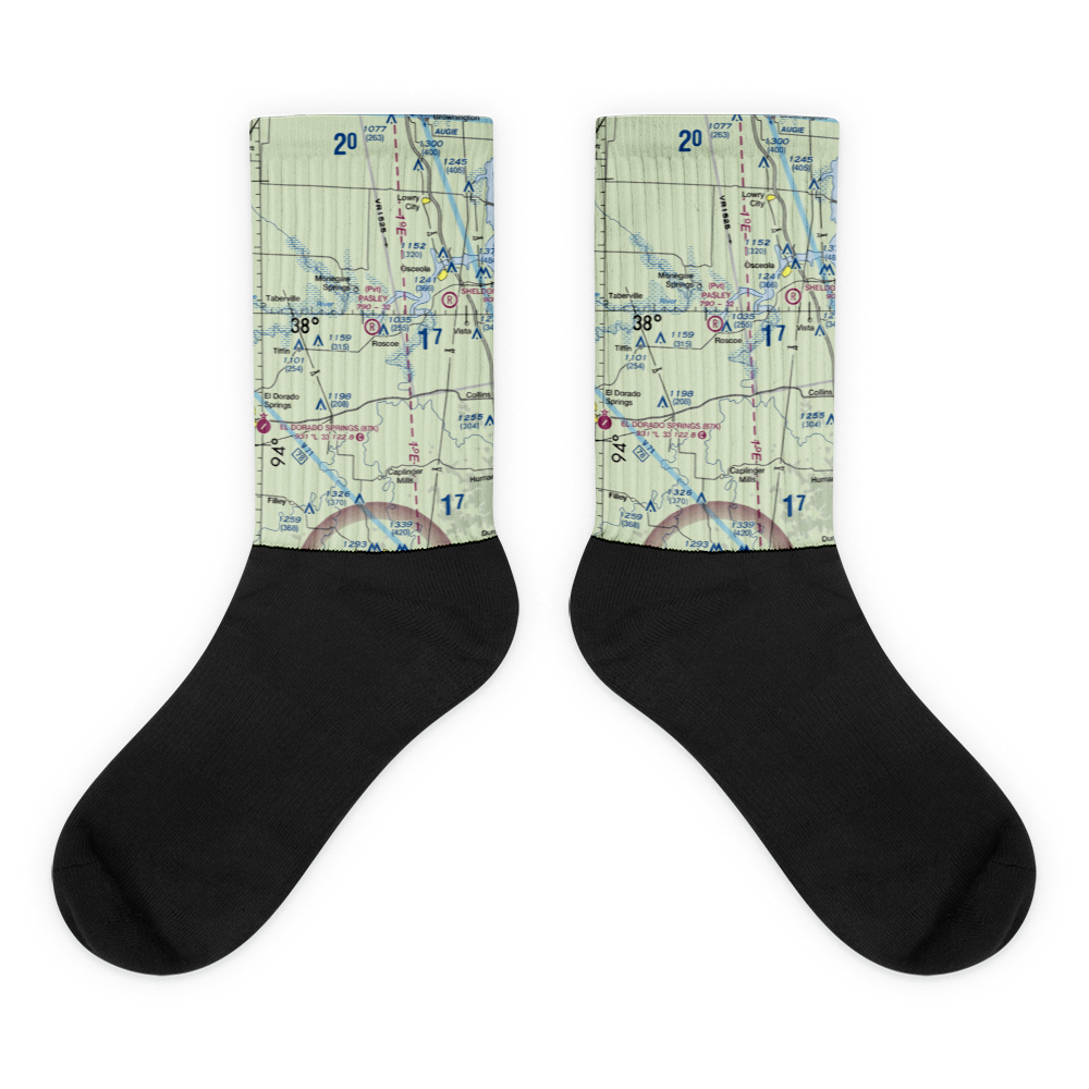 Pasley Airport (28MO) VFR Sectional Socks 