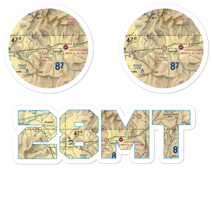 Cain Ranch Airport (28MT) VFR Sectional Sticker Pack