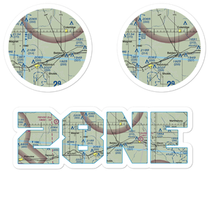 Thies Airport (28NE) VFR Sectional Sticker Pack