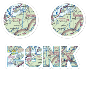 Ritchie Airfield (28NK) VFR Sectional Sticker Pack