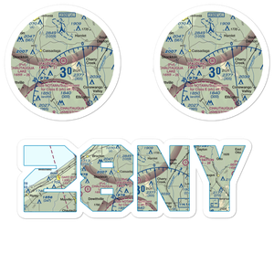 Spaudling Aerodrome (28NY) VFR Sectional Sticker Pack