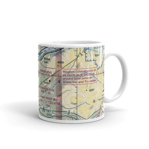 Parrett Mountain Airport (28OR) VFR Sectional  Mug