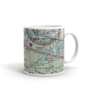 Lehman Airport (28TX) VFR Sectional  Mug