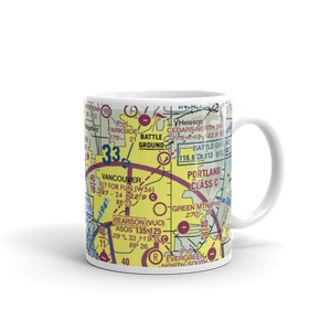 Robert L Delanoy Airport (28WA) VFR Sectional  Mug