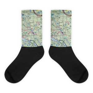 Rutherford Airport (28WI) VFR Sectional Socks