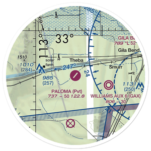 Paloma Ranch Airport (29AZ) VFR Sectional Sticker (20 mile)