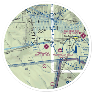 Paloma Ranch Airport (29AZ) VFR Sectional Sticker (30 mile)