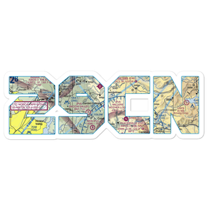 Dubey Airport (29CN) VFR Sectional Sticker