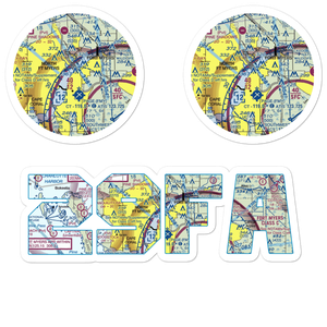 Caloosa Downtown Seaplane Base (29FA) VFR Sectional Sticker Pack