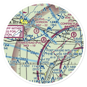 Homestead Airport (29IN) VFR Sectional Sticker (20 mile)