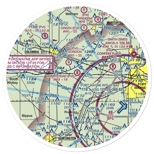 Homestead Airport (29IN) VFR Sectional Sticker (30 mile)