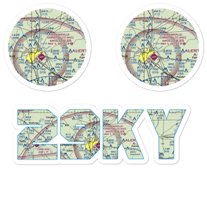 Cramer Aerodrome (29KY) VFR Sectional Sticker Pack