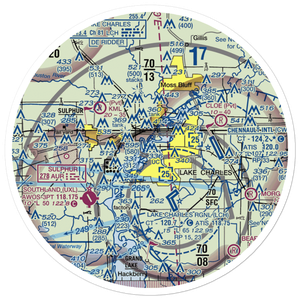 L Auberge du Lac Hotel Seaplane Base (29LS) VFR Sectional Sticker (30 mile)