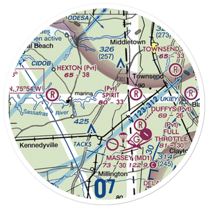 Schlosser Airport (29MD) VFR Sectional Sticker (20 mile)