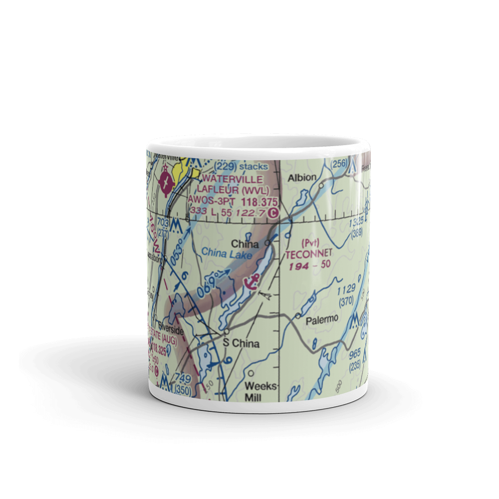 Teconnet Seaplane Base (29ME) VFR Sectional  Mug 