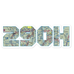 Fox Airport (29OH) VFR Sectional Sticker