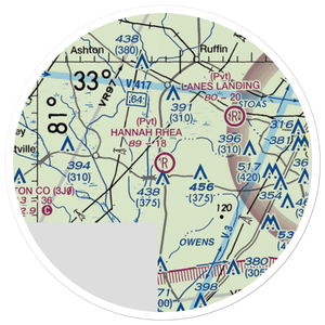 Hannah Rhea Field (29SC) VFR Sectional Sticker (20 mile)