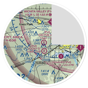 Cactus Hill Airport (29TA) VFR Sectional Sticker (20 mile)