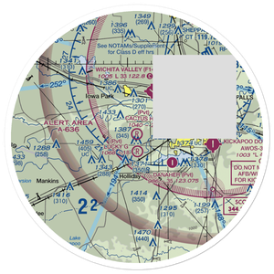 Cactus Hill Airport (29TA) VFR Sectional Sticker (30 mile)