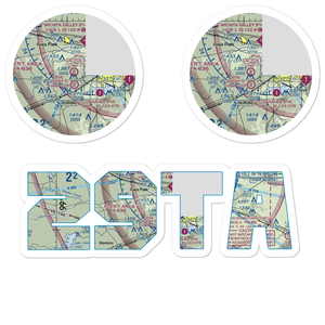 Cactus Hill Airport (29TA) VFR Sectional Sticker Pack
