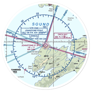 Johnstone Point Airport (2AK5) VFR Sectional Sticker (30 mile)