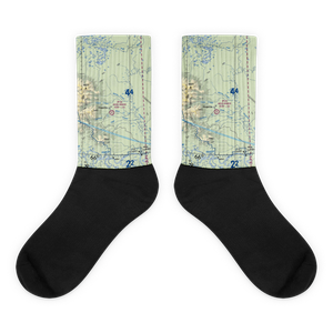 Hog River Airport (2AK6) VFR Sectional Socks